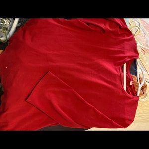 Chico 3/4 length red top